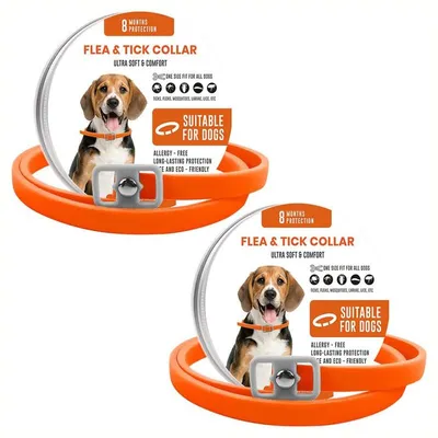 MCBOSON Floh- und Zeckenhalsband für Hunde MCBOSON Floh- und Zeckenhalsband für Hunde