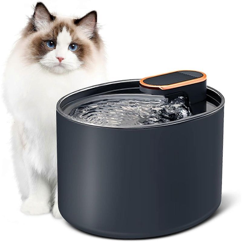 MCBOSON 3L Katzenbrunnen mit LED