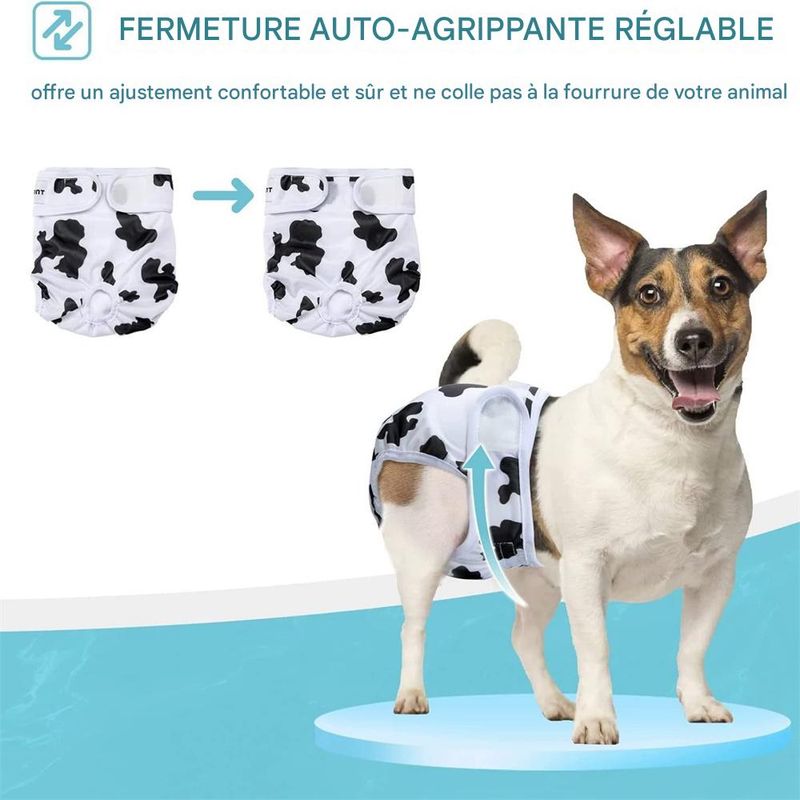MCBOSON Culottes hygiéniques pour chien