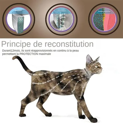 MCBOSON Floh- und Zeckenhalsband für Katzen
