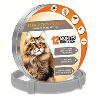MCBOSON  Collier Antiparasitaire Chat