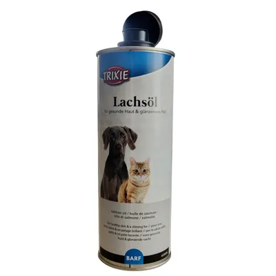 Huile de saumon 250 ml pour chat et chien