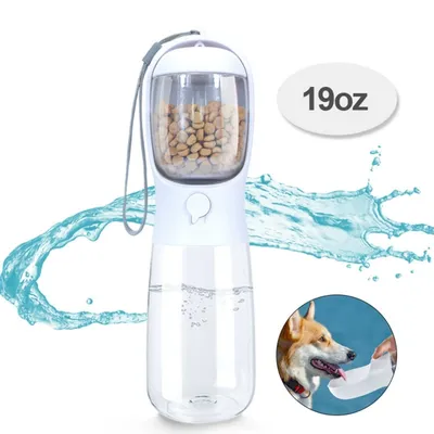 IntiMeg Botella de agua portátil para perros