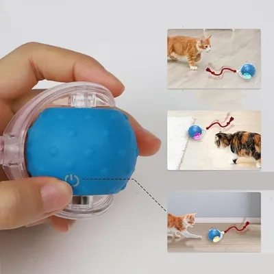 IntiMeg Balle interactive pour chat V2