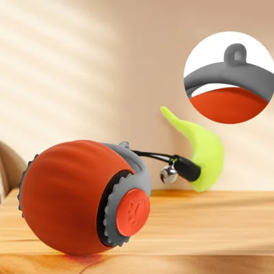 IntiMeg  Jouet pour chat Balle automatique pour chat