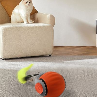 IntiMeg  Jouet pour chat Balle automatique pour chat