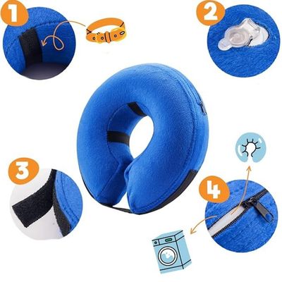 IntiMeg Collier protecteur gonflable pour chien