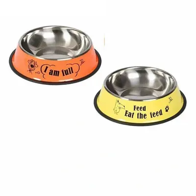 IntiMeg Gamelle pour chien 2 pièces