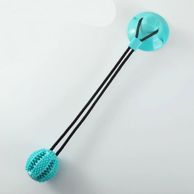 IntiMeg  Jouet pour chien avec boule à ventouse et nœud