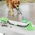 IntiMeg  Hundespielzeug mit Saugnapfball und Knoten