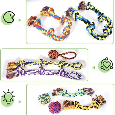 IntiMeg 9-teiliges Hundespielzeug-Set