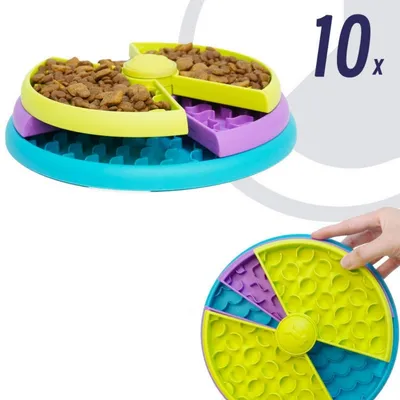 IntiMeg Bol rotatif à 3 couches pour alimentation lente