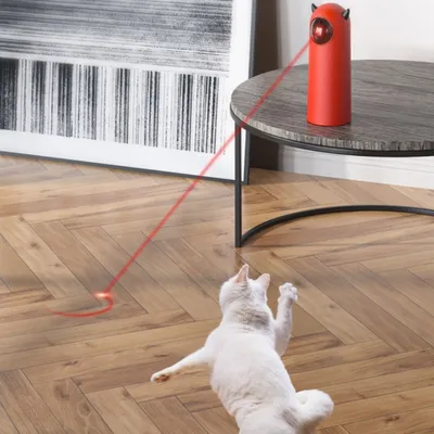 IntiMeg  Jouet pour chat laser automatique