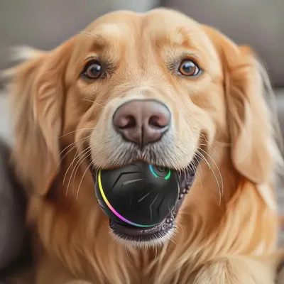 IntiMeg Jouet interactif pour chien - Balle sautante