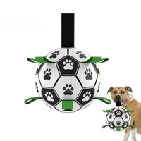 IntiMeg Juguete de fútbol para perros con accesorio