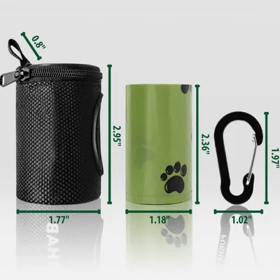 IntiMeg Sac répartiteur pour sacs de ramassage de crottes de chien