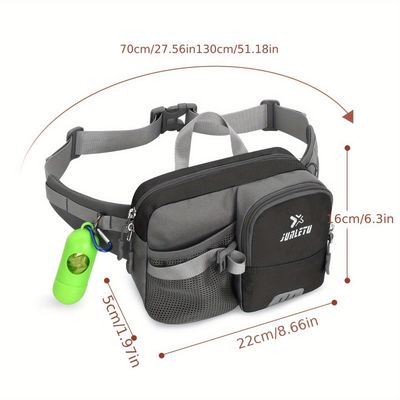 IntiMeg Laisse rétractable mains libres pour chien