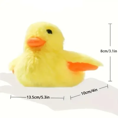 IntiMeg Juguete interactivo para gatos, pato de juguete