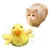 IntiMeg  Jouet interactif pour chat, canard batteur