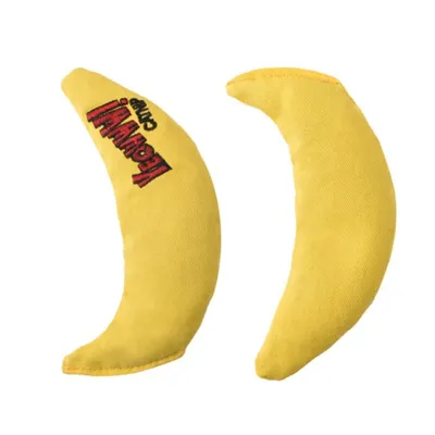 IntiMeg Jouet pour chat - Banane jaune