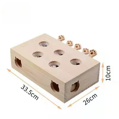 IntiMeg Jouet pour chat Whack-A-Mole