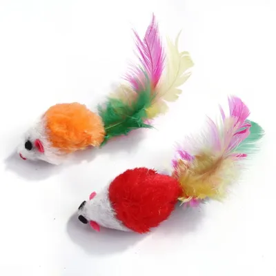 IntiMeg Jeu de jouets pour chat - Pack de 21 pièces variées