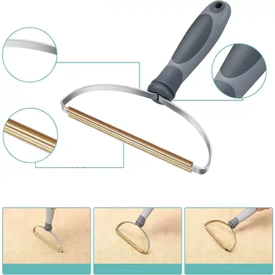 IntiMeg Brosse anti-poils pour animaux