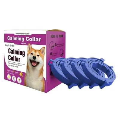 IntiMeg Collar calmante para perros (4 unidades)