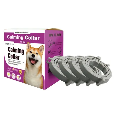 IntiMeg Collier calmant pour chien (4 pièces)