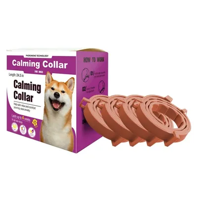 IntiMeg Collier calmant pour chien (4 pièces)