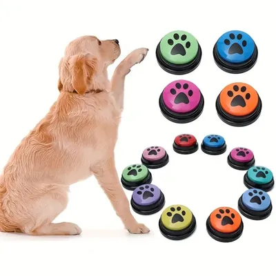 IntiMeg Jouets d'entraînement pour chien Boutons avec LED IntiMeg Jouets d'entraînement pour chien Boutons avec LED