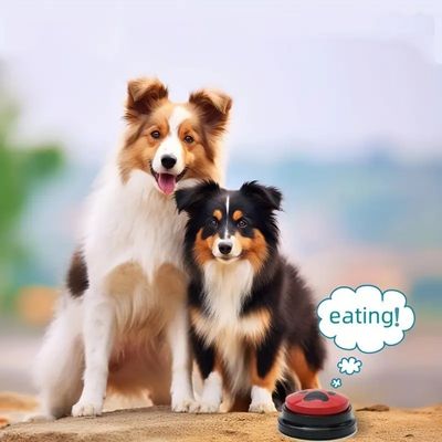 IntiMeg Jouets d'entraînement pour chien Boutons avec LED