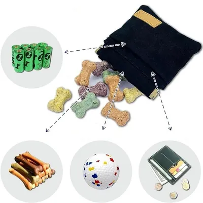 IntiMeg Sac de snacks pour chien