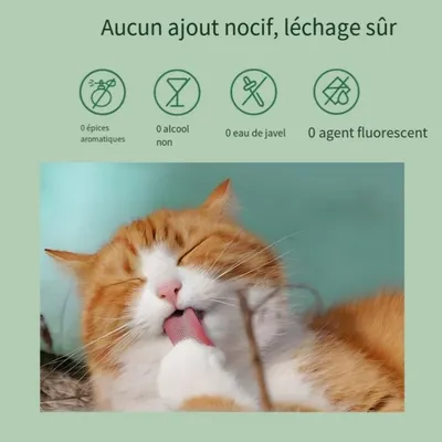 IntiMeg Lingettes de toilettage pour animaux de compagnie