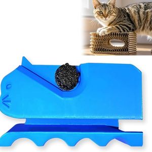 Griffoir Pour Chat Pliable En Forme D'orgue - Avec Balle à Grelot - Jouet Interactif Anti-ennui - Protection Des Meubles