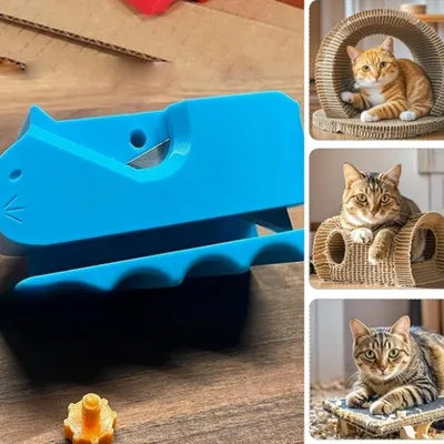 IntiMeg Couteau pour panneau grattage de chat