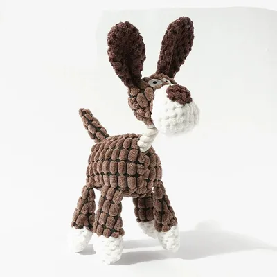 IntiMeg Jouet pour chien peluche résistant