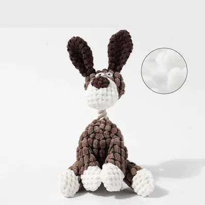 IntiMeg Jouet pour chien peluche résistant