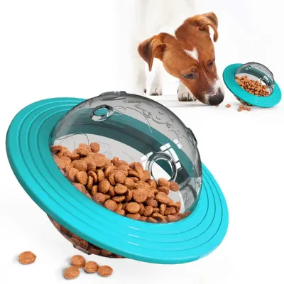 IntiMeg Jouet interactif pour chien Soucoupe volante IntiMeg Jouet interactif pour chien Soucoupe volante