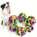 IntiMe Interaktives Hundespielzeug Rainbow Bell