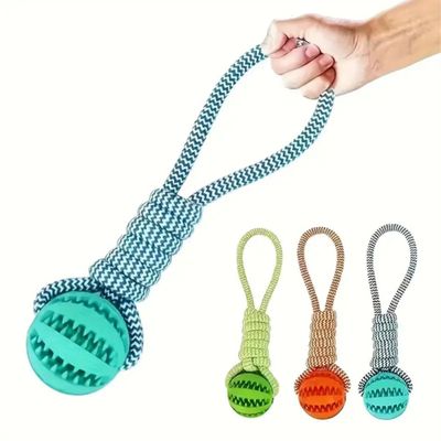IntiMeg Jouet interactif pour chien - Balle tissée