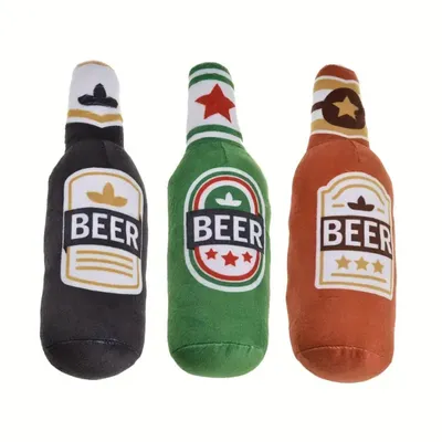 IntiMeg Bouteille de bière jouet interactif pour chien