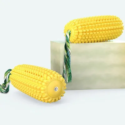 IntiMeg Jouet à mâcher pour chien Happens Corn