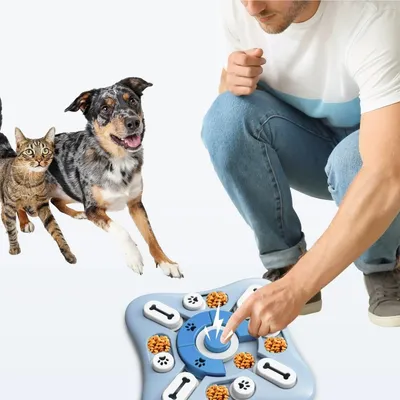 IntiMeg Rompecabezas educativo para perros