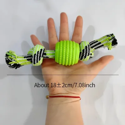 IntiMeg Jouet interactif pour chien Blue Knot