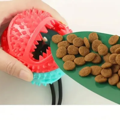 IntiMeg Jouet interactif pour chien avec corde à tirer IntiMeg Jouet interactif pour chien avec corde à tirer