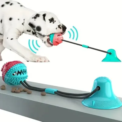 IntiMeg Jouet interactif pour chien avec corde à tirer IntiMeg Jouet interactif pour chien avec corde à tirer