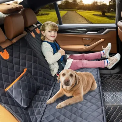 IntiMeg Slipcover pour siège de voiture pour chien