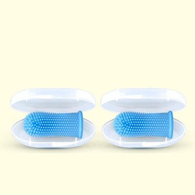 IntiMeg Lot de 2 brosses à dents pour chien
