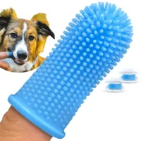 IntiMeg Lot de 2 brosses à dents pour chien